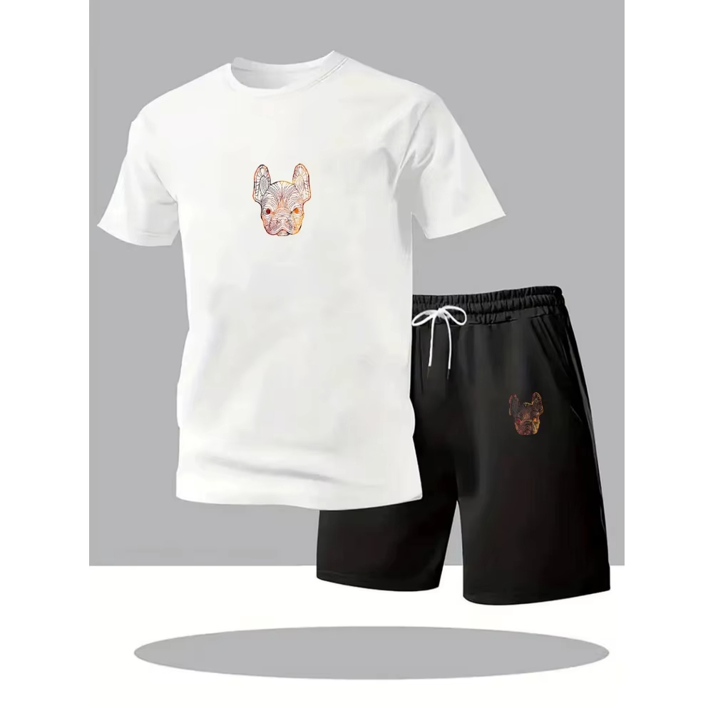 Street Summer Fashion - Men's Fashion Street Short Sleeve Set