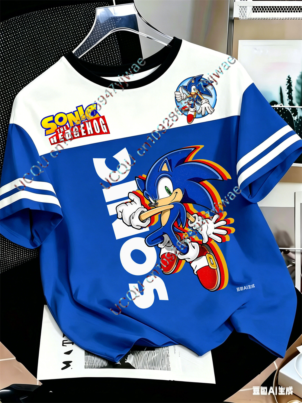 Street Fashion Japan - Blue The Hedgehog Sonic Tails 3d
