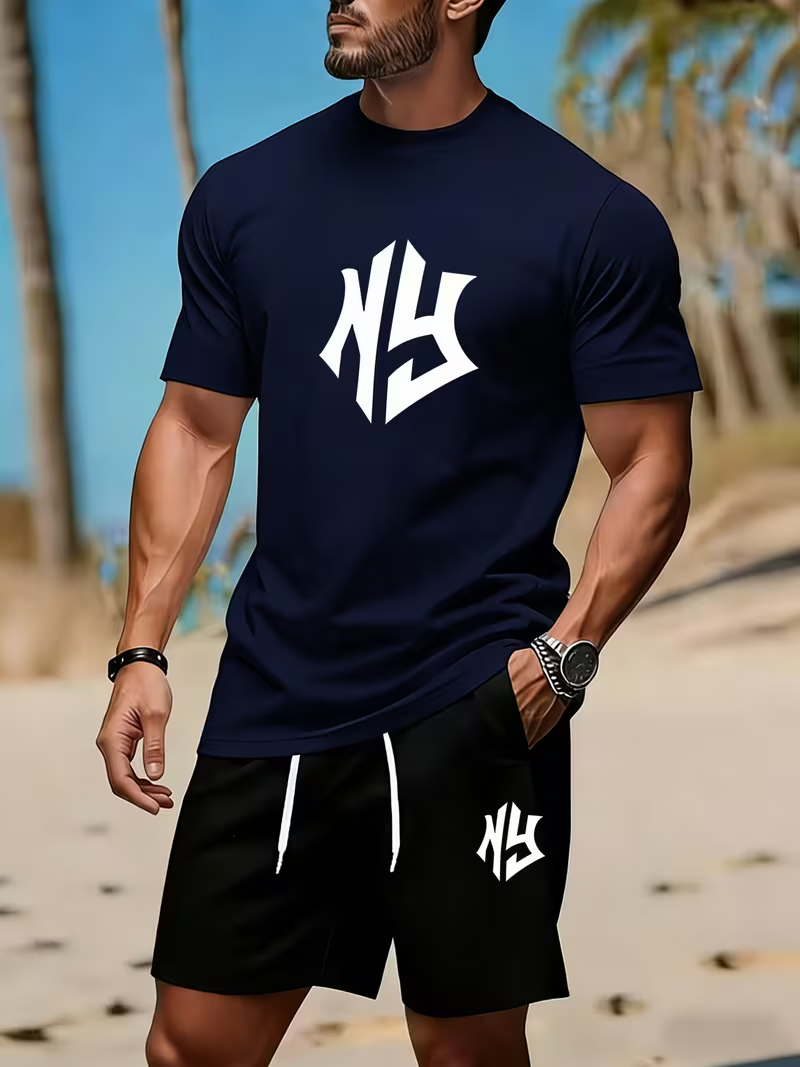 Street Fashion China - New Street Trendy Men's Summer Breathable