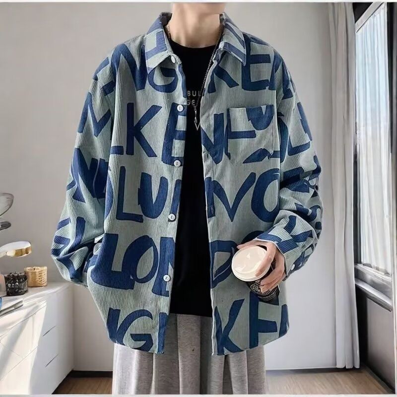 Street Fashion Hong Kong - Spring Autumn Loose Fit Cool Style