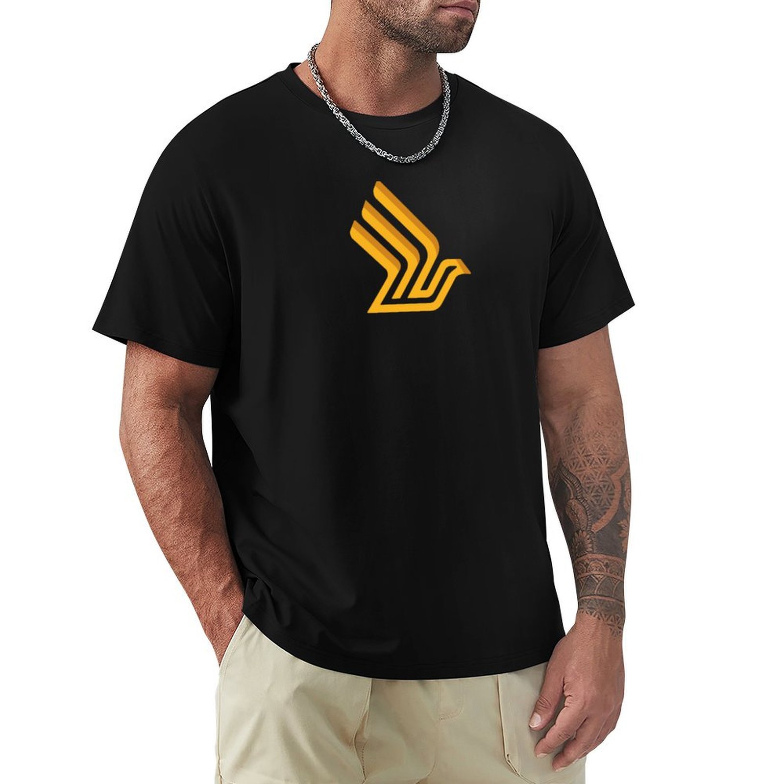 Fashion Street Singapore - Singapore Airlines Logo T-Shirt Street Fashion