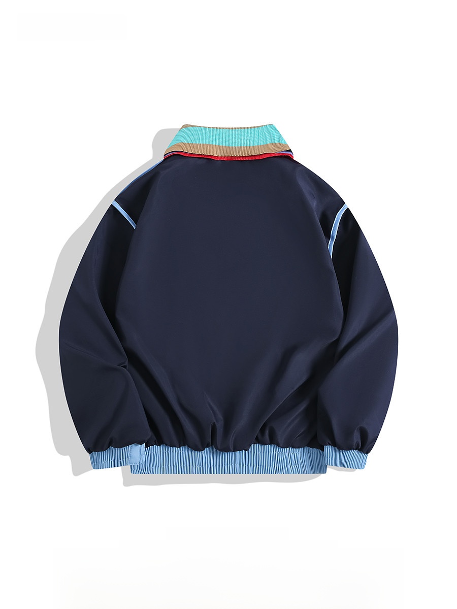 Boyue Double Collar Patchwork  - Street Fashion Hong Kong recension och pris