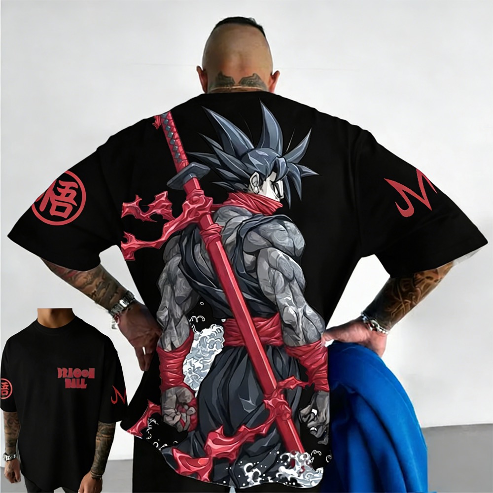 Plus Size Dragon Ball Summer A - Street Fashion Japan recension och pris