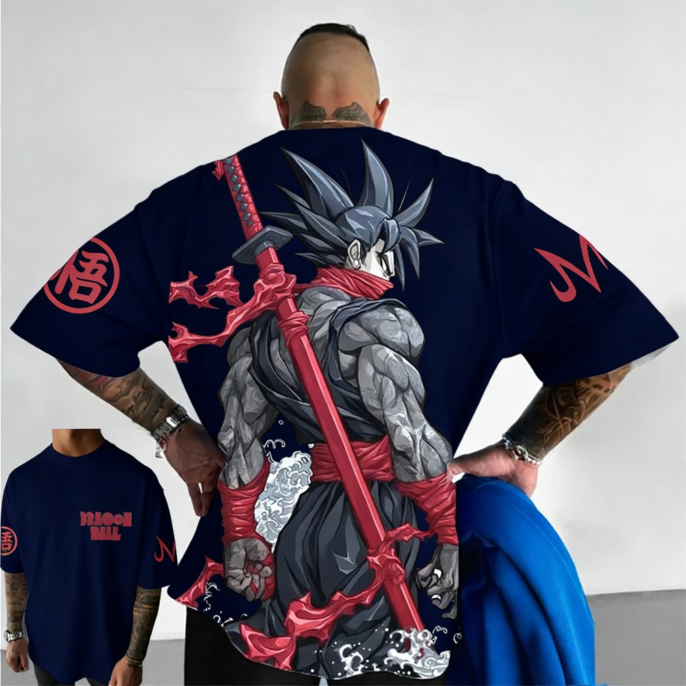 Plus Size Dragon Ball Summer A - Street Fashion Japan recension och pris