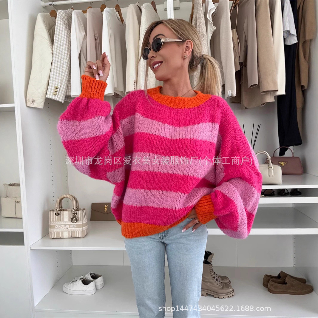 2026 Spring New Women Stripe L - Street Fashion Trends 2026 recension och pris