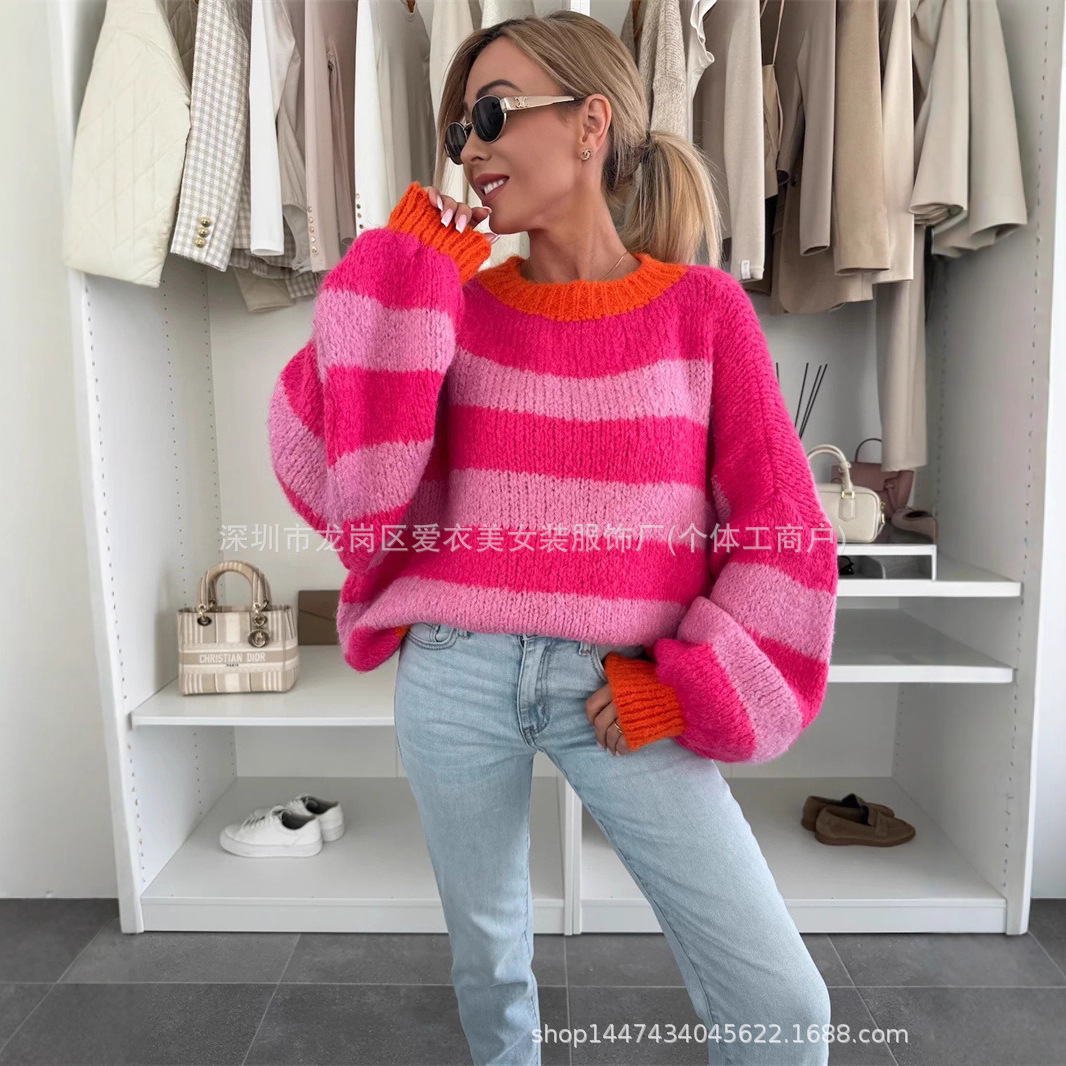 2026 Spring New Women Stripe L - Street Fashion Trends 2026 recension och pris