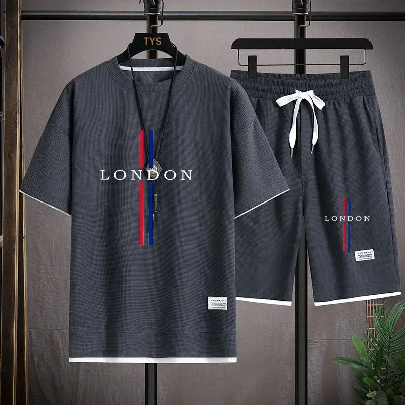 Summer new men's suit, short-s - Street Fashion China recension och pris