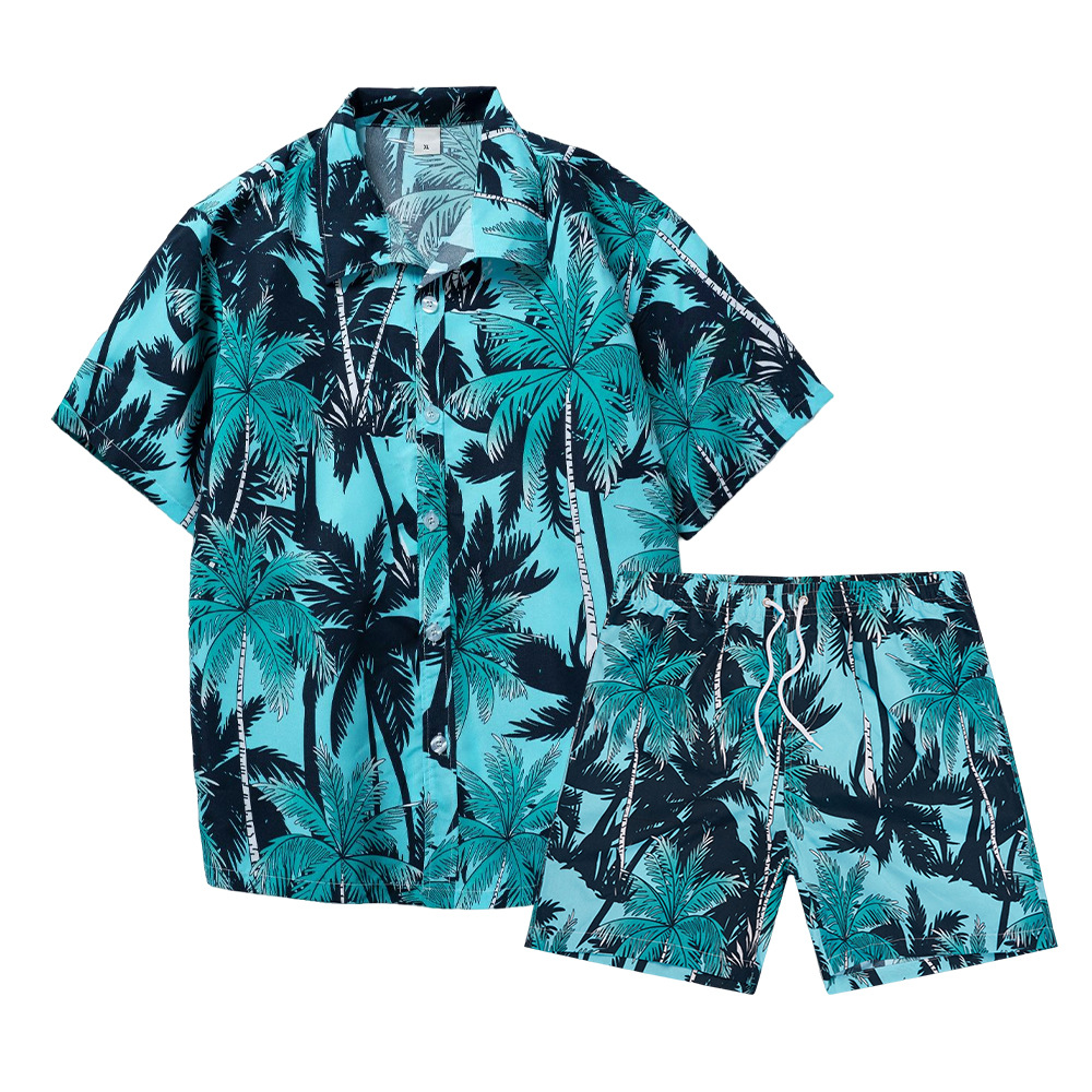 Hawaiian Coconut Tree 3D Print - Street Summer Fashion recension och pris