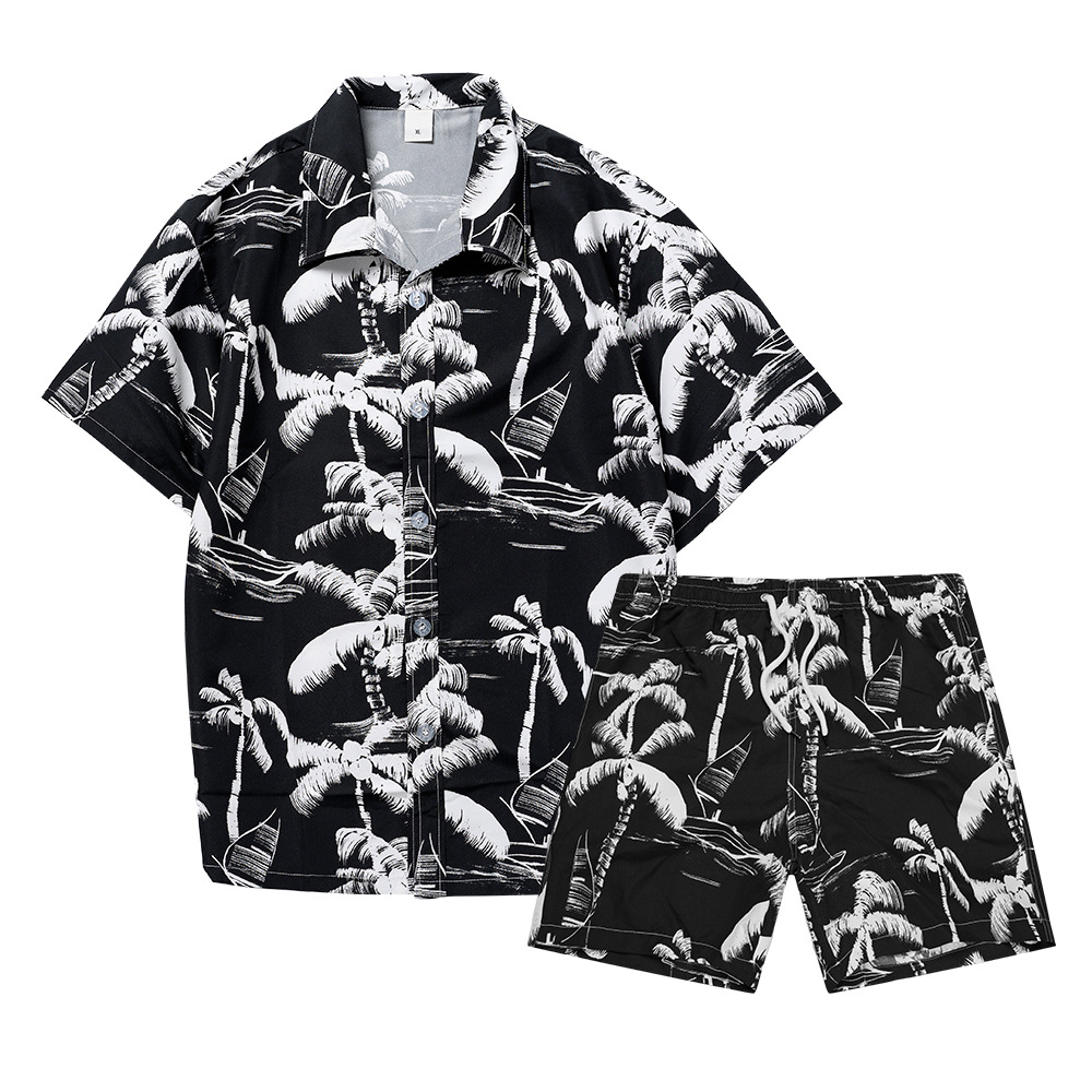 Hawaiian Coconut Tree 3D Print - Street Summer Fashion recension och pris