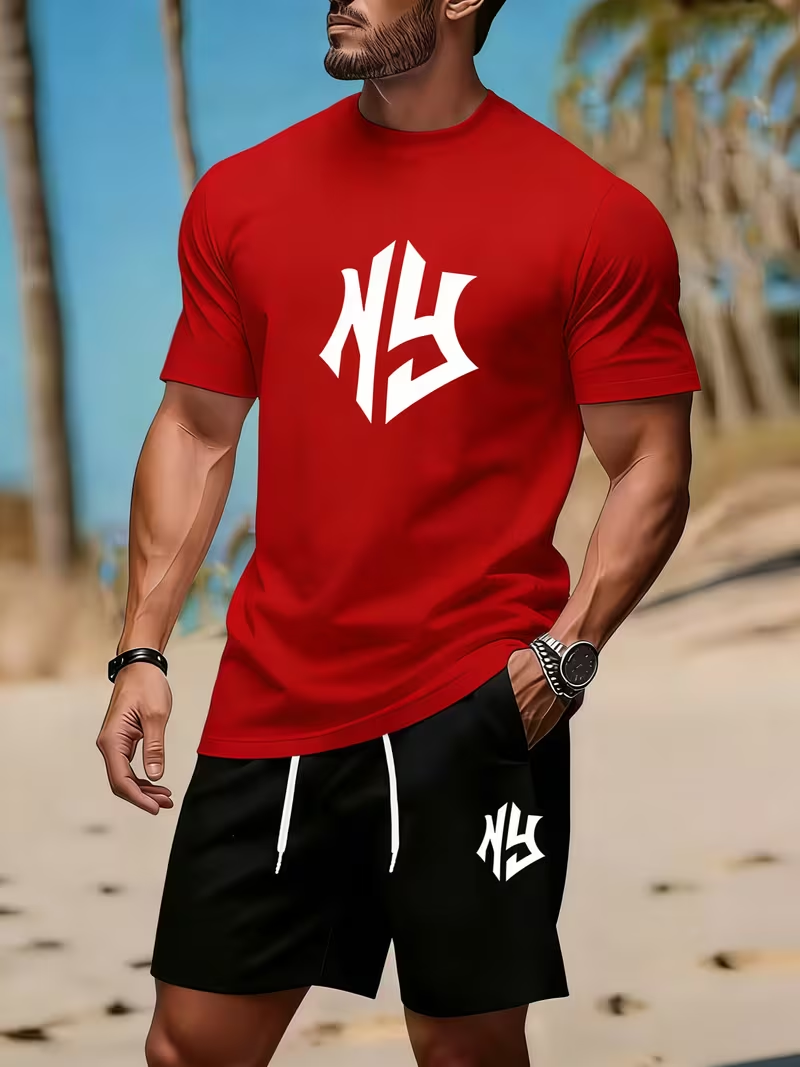 New Street Trendy Men's Summer - Street Fashion China recension och pris