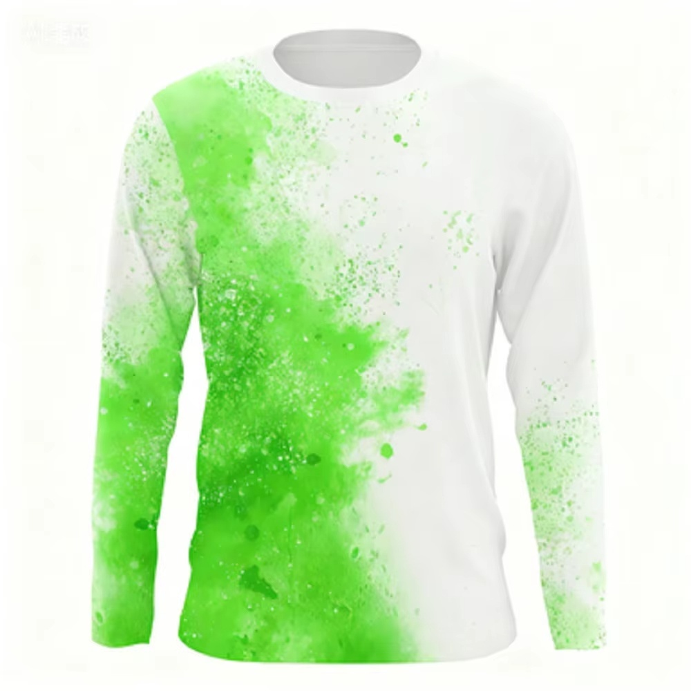Fashionable Bass Pattern Crew  - Fashion Streetwear recension och pris