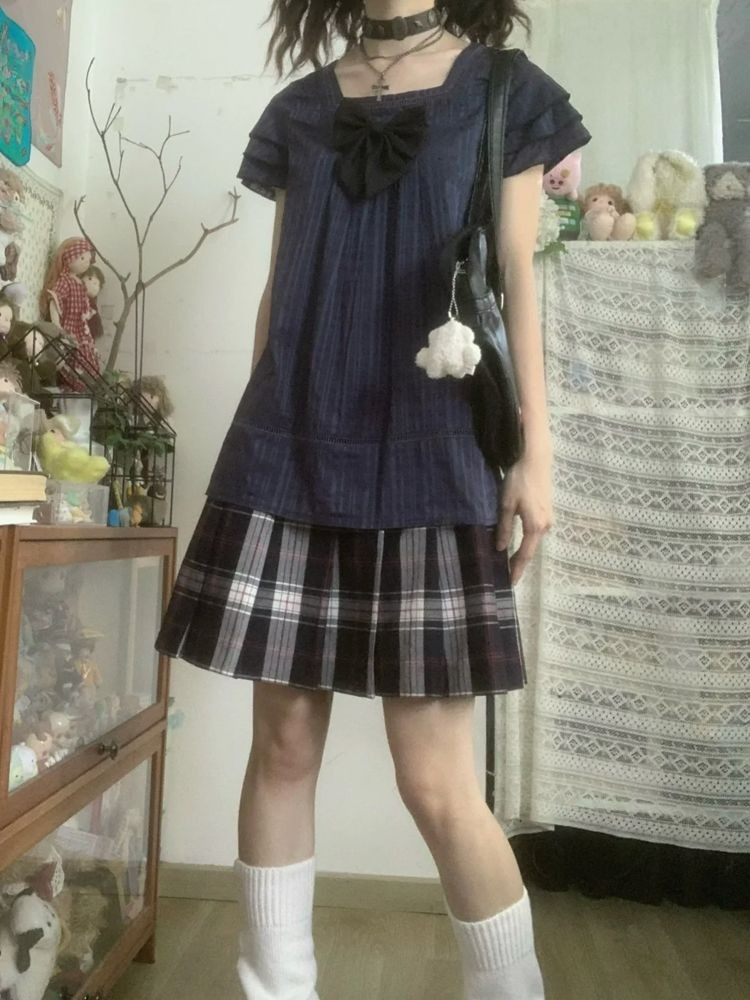 Vintage Japanese Style Two Pie - Street Fashion Japan recension och pris