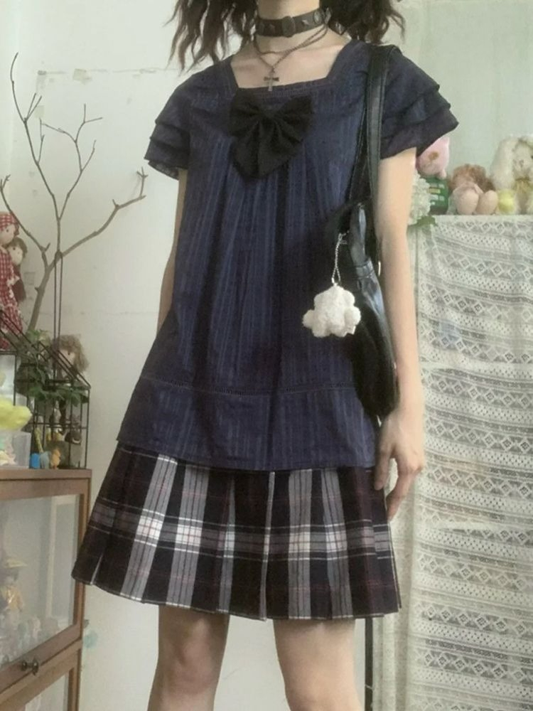 Vintage Japanese Style Two Pie - Street Fashion Japan recension och pris