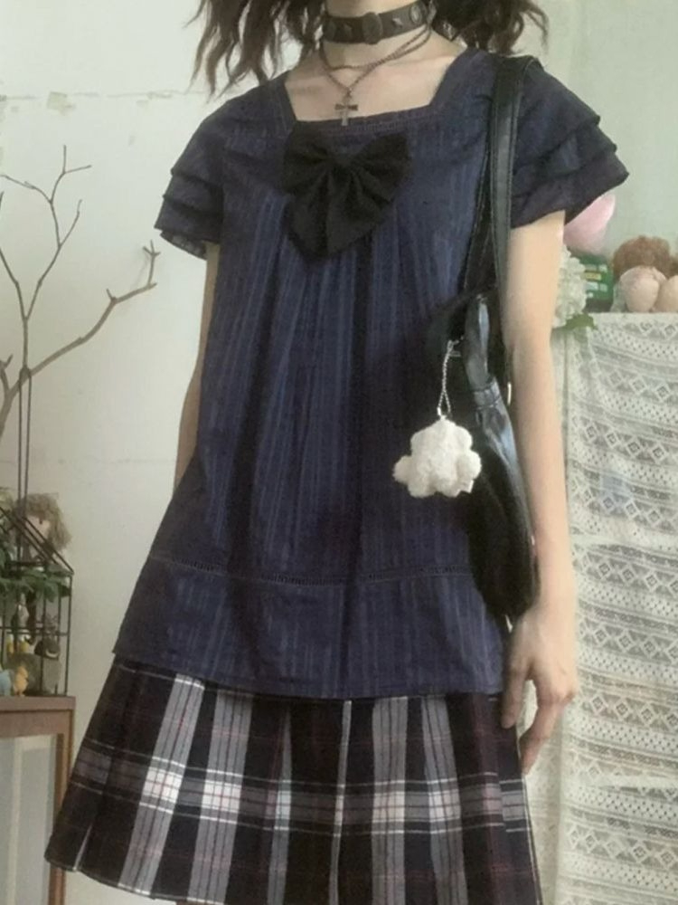Vintage Japanese Style Two Pie - Street Fashion Japan recension och pris