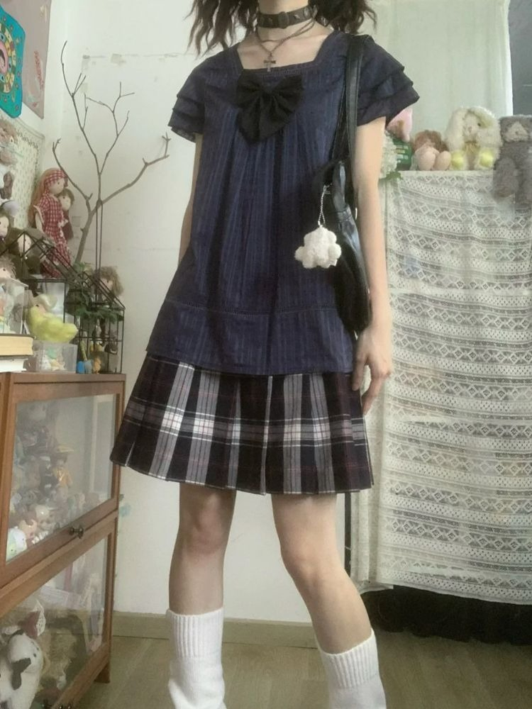 Vintage Japanese Style Two Pie - Street Fashion Japan recension och pris