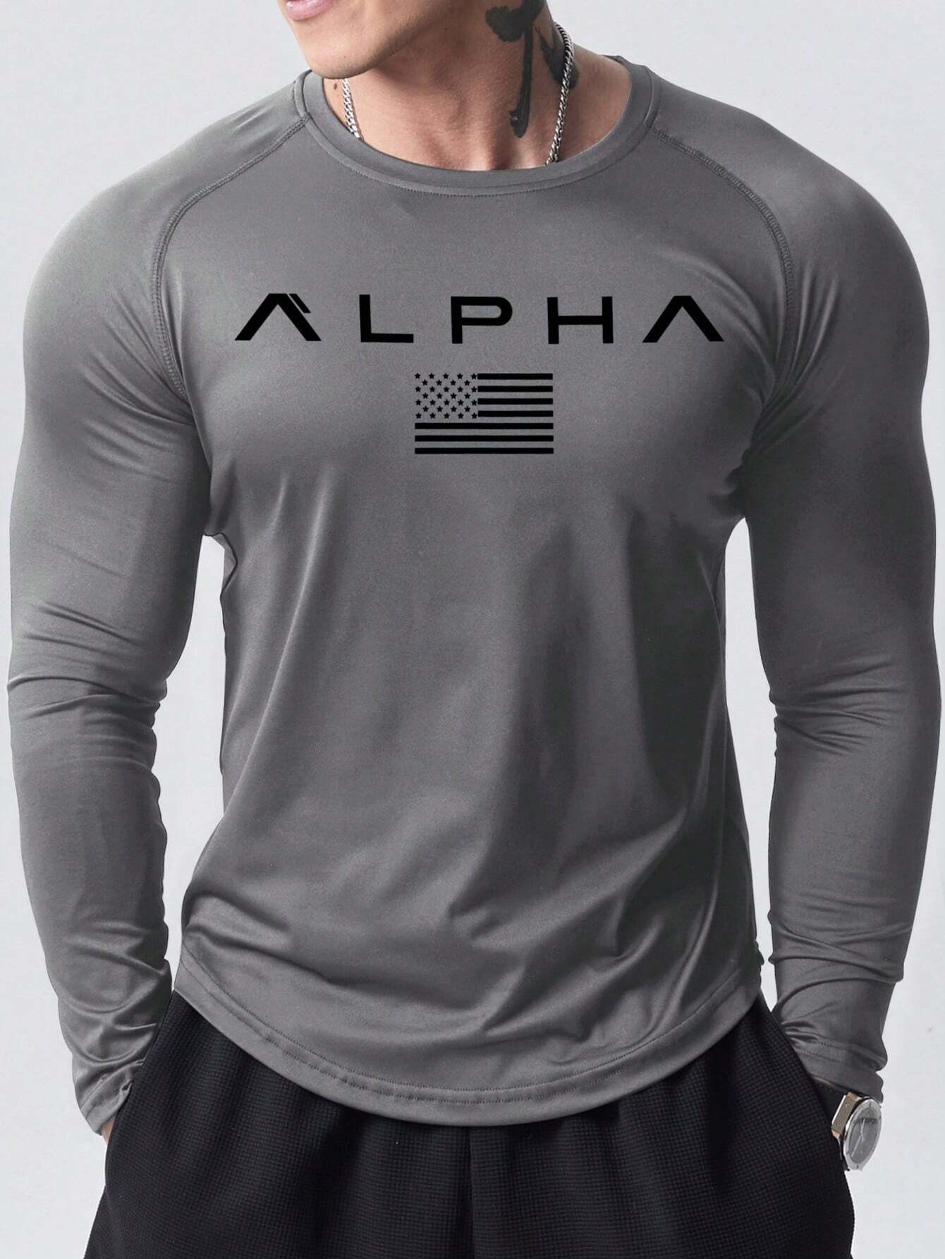 New men's long-sleeved T-shirt - Street Fashion China recension och pris