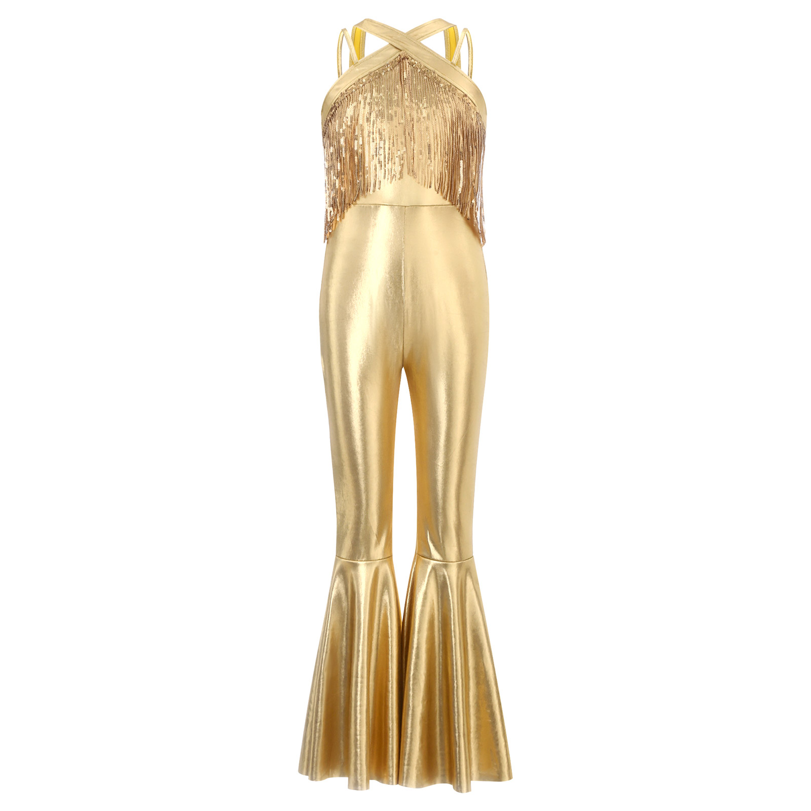 Kids Girls Metallic Disco Jazz - Street Fashion Kids recension och pris