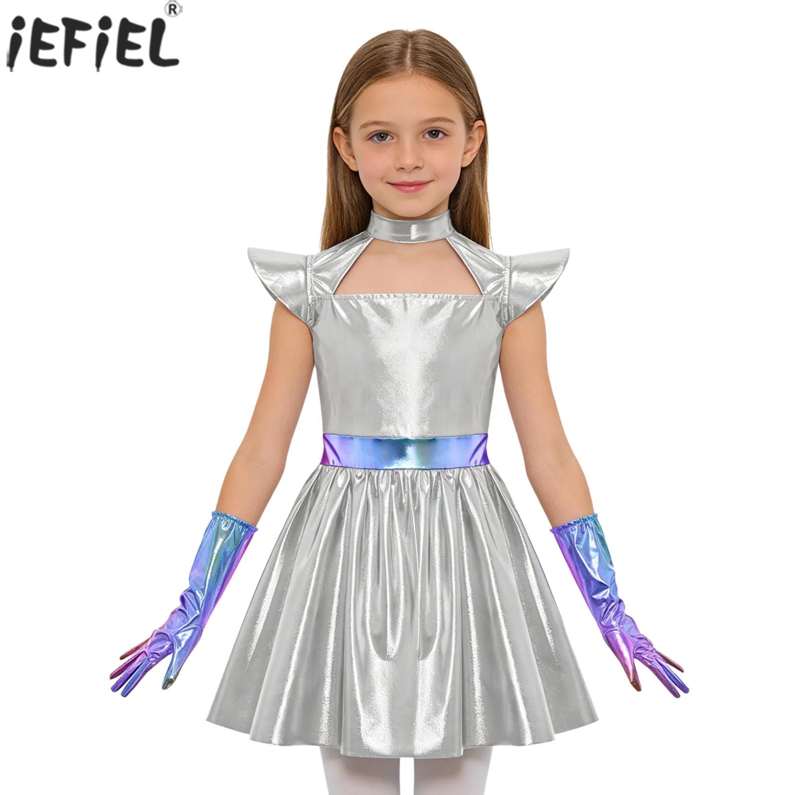 Kids Girls Alien Cosplay Costu - Street Fashion Kids recension och pris