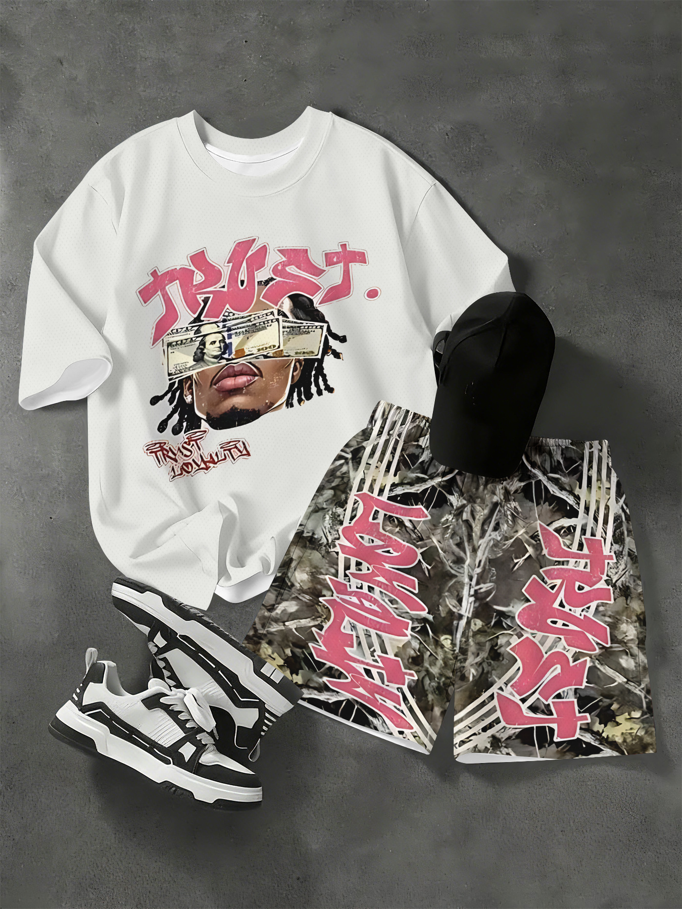 2026 Summer American Men's T-s - Fashion Streetwear recension och pris