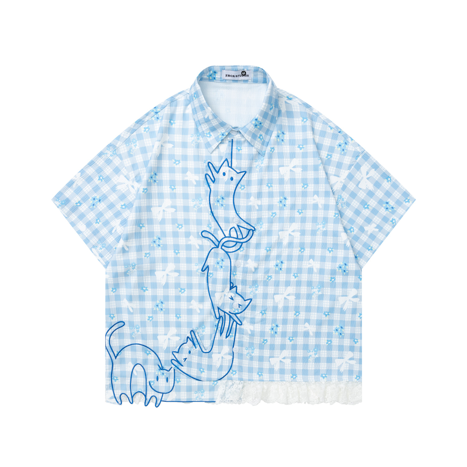 2026 Summer Casual Plaid Shirt - Street Fashion Japan recension och pris