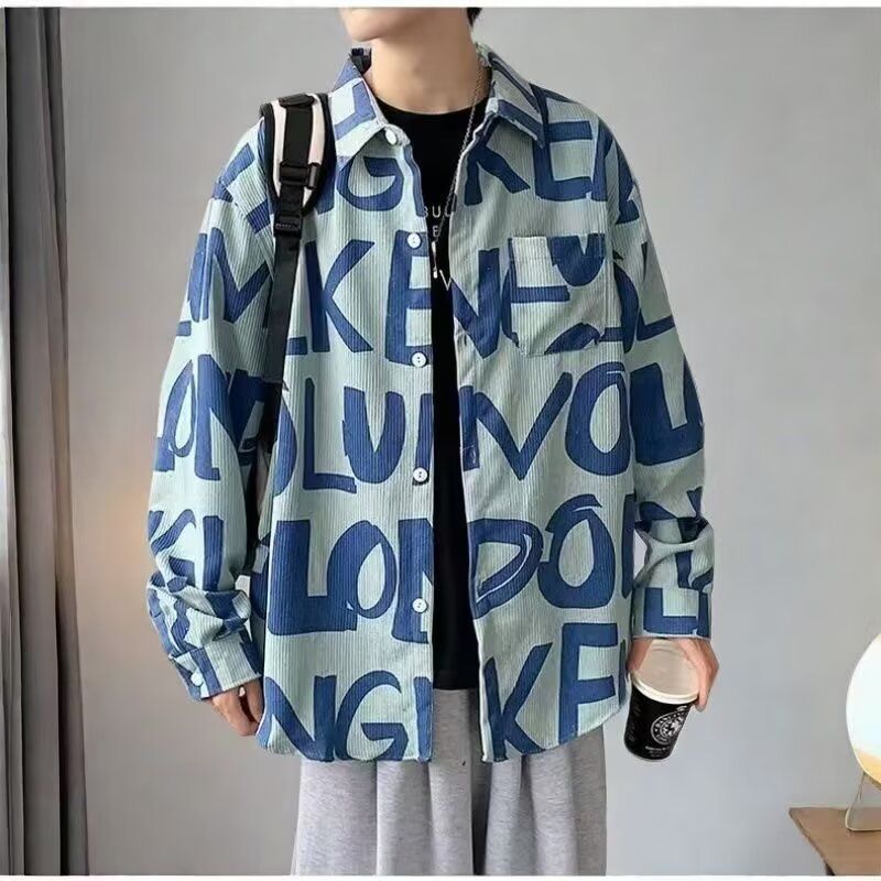 Spring Autumn Loose Fit Cool S - Street Fashion Hong Kong recension och pris