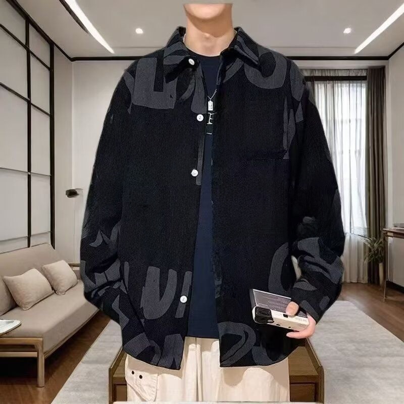 Spring Autumn Loose Fit Cool S - Street Fashion Hong Kong recension och pris
