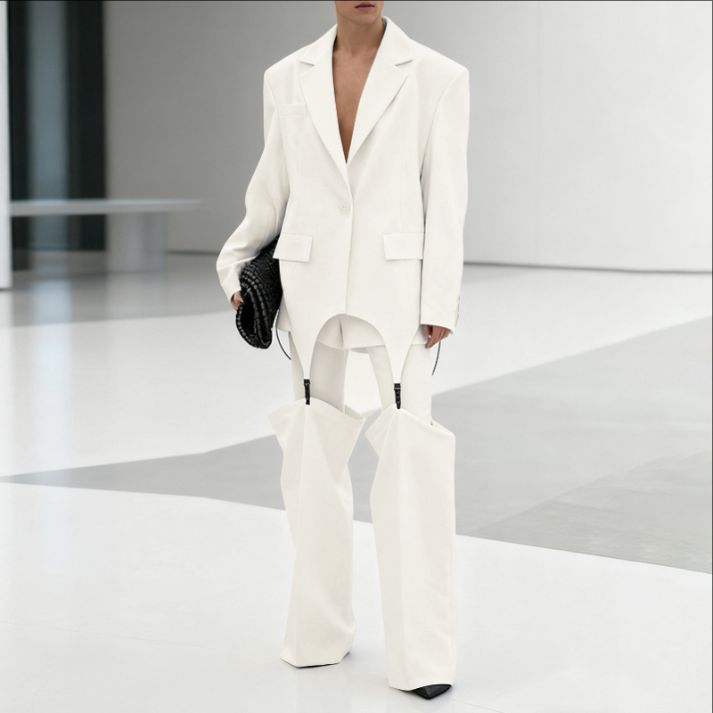 INCERUN Men Sets Solid Long Sl - Fashion Streetwear recension och pris