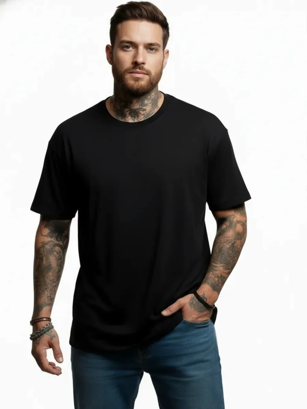 Summer Men's Casual Loose Barc - Street Fashion Barcelona recension och pris