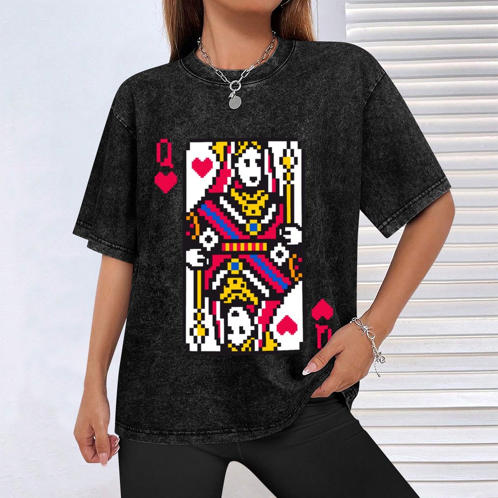 Queen of Hearts T-Shirt Street - Queen Street Fashion recension och pris