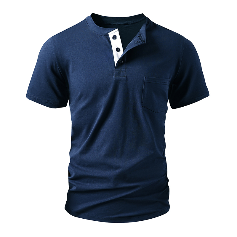Henley T Shirt Men's EU Size C - Fashion Streetwear recension och pris