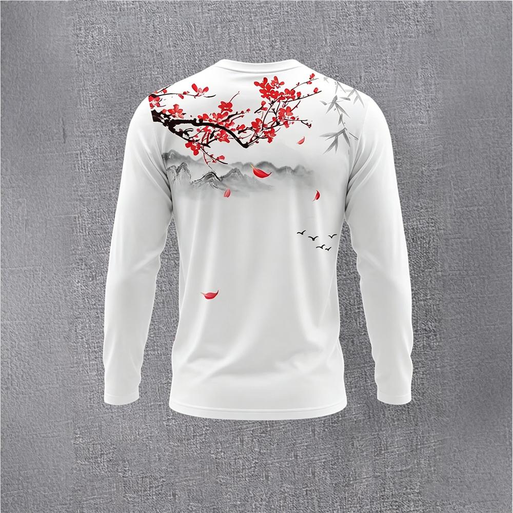 Chinese Style Ink Plum Blossom - Fashion Streetwear recension och pris
