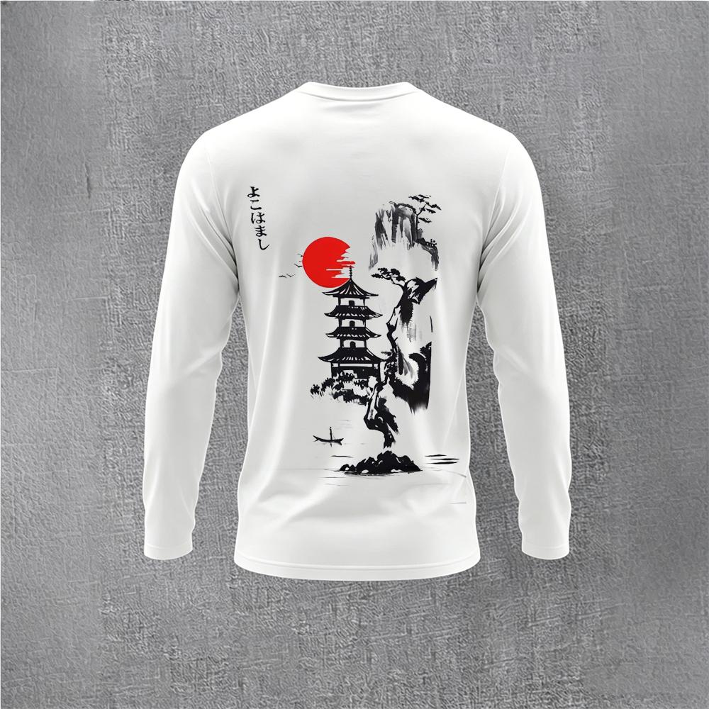 Chinese Style Ink Plum Blossom - Fashion Streetwear recension och pris