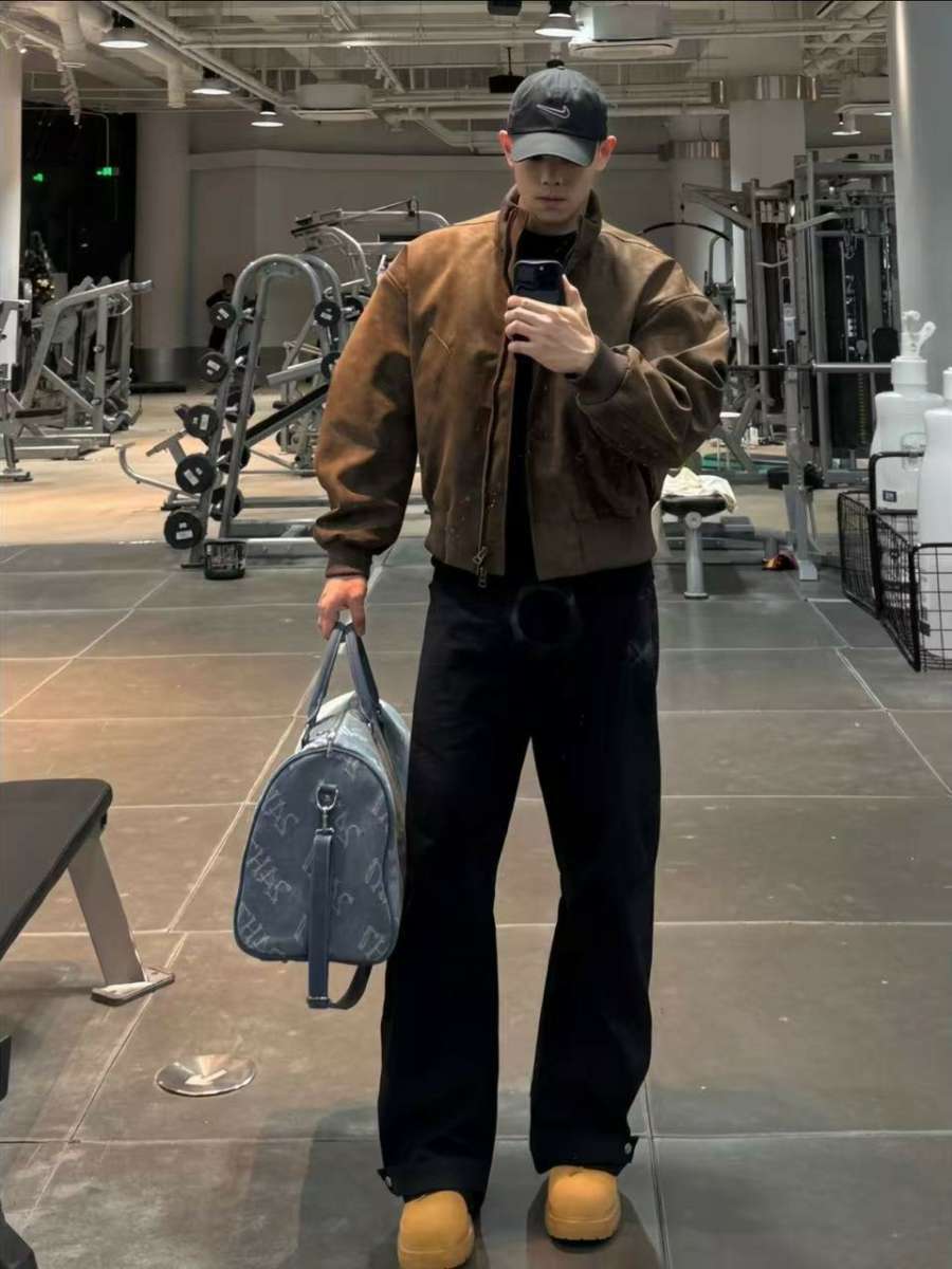 Loose Men's Jacket Spring Autu - Street Fashion Hong Kong recension och pris