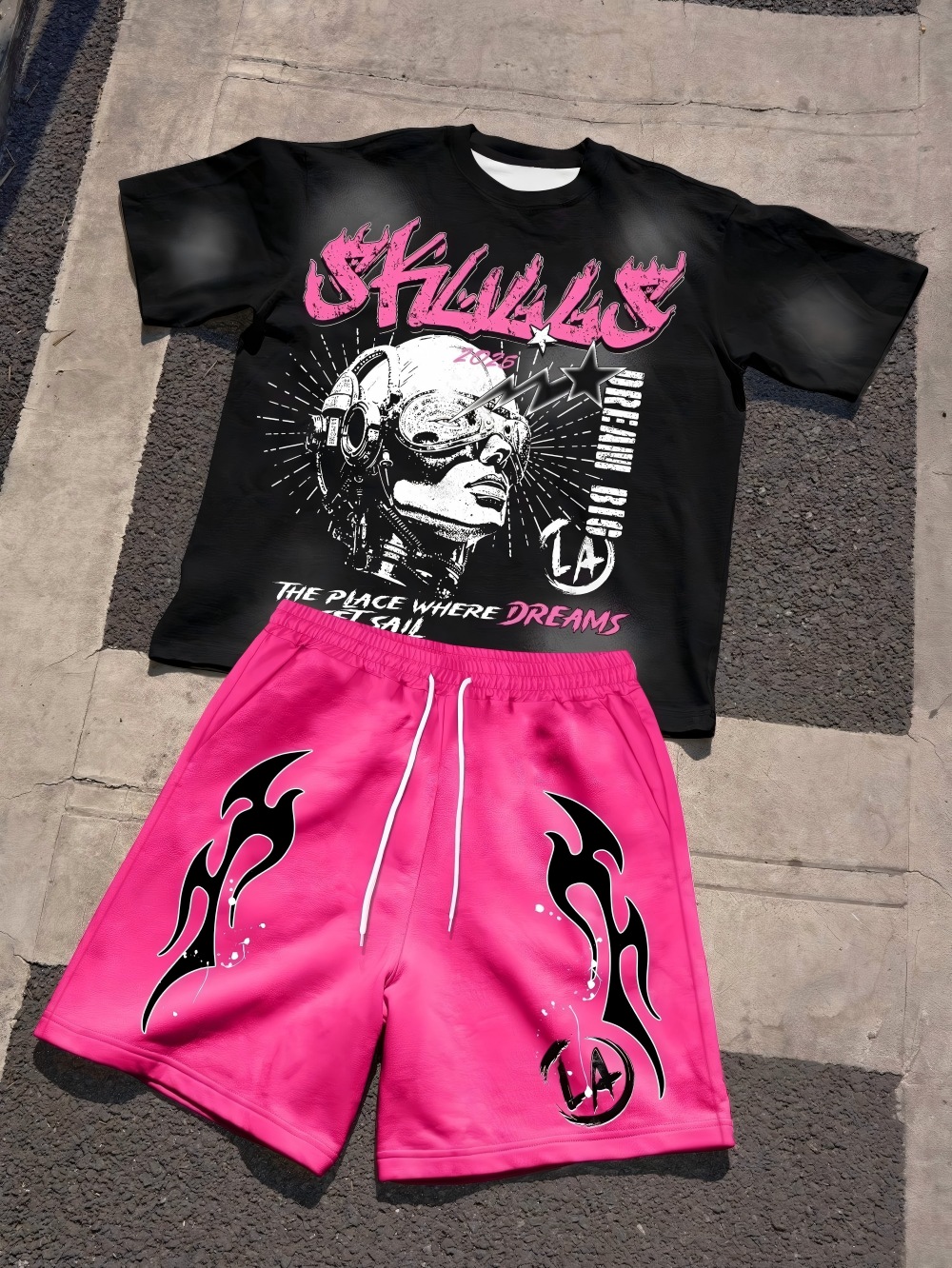 2026 Summer New Men's Short-Sl - Street Fashion China recension och pris