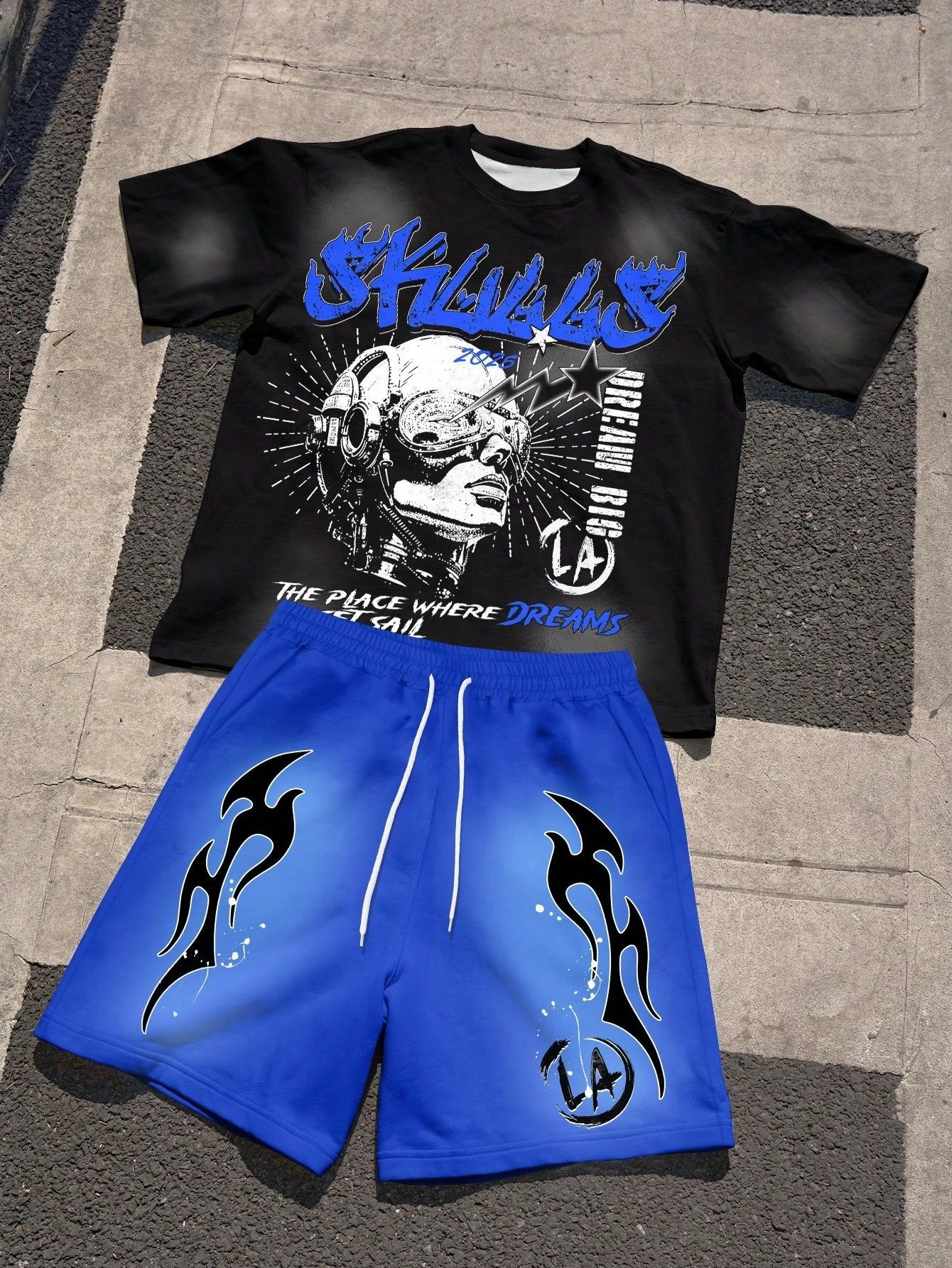 2026 Summer New Men's Short-Sl - Street Fashion China recension och pris