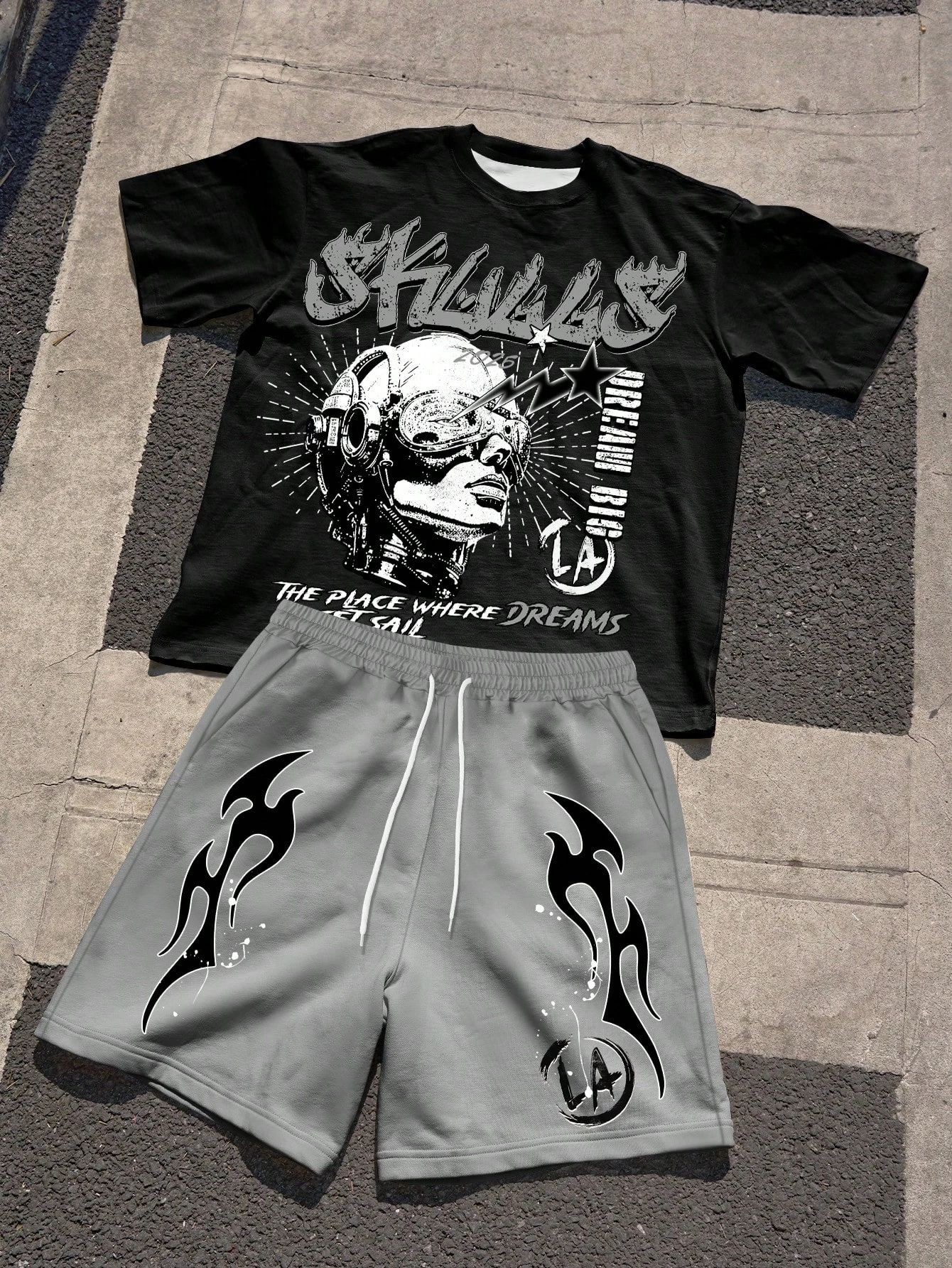 2026 Summer New Men's Short-Sl - Street Fashion China recension och pris