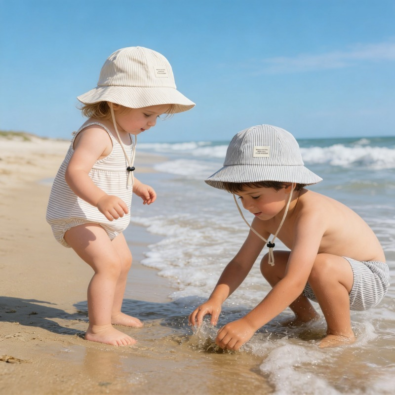 Baby Kids Cute Sun Hat 50cm 1- - Street Fashion Kids recension och pris
