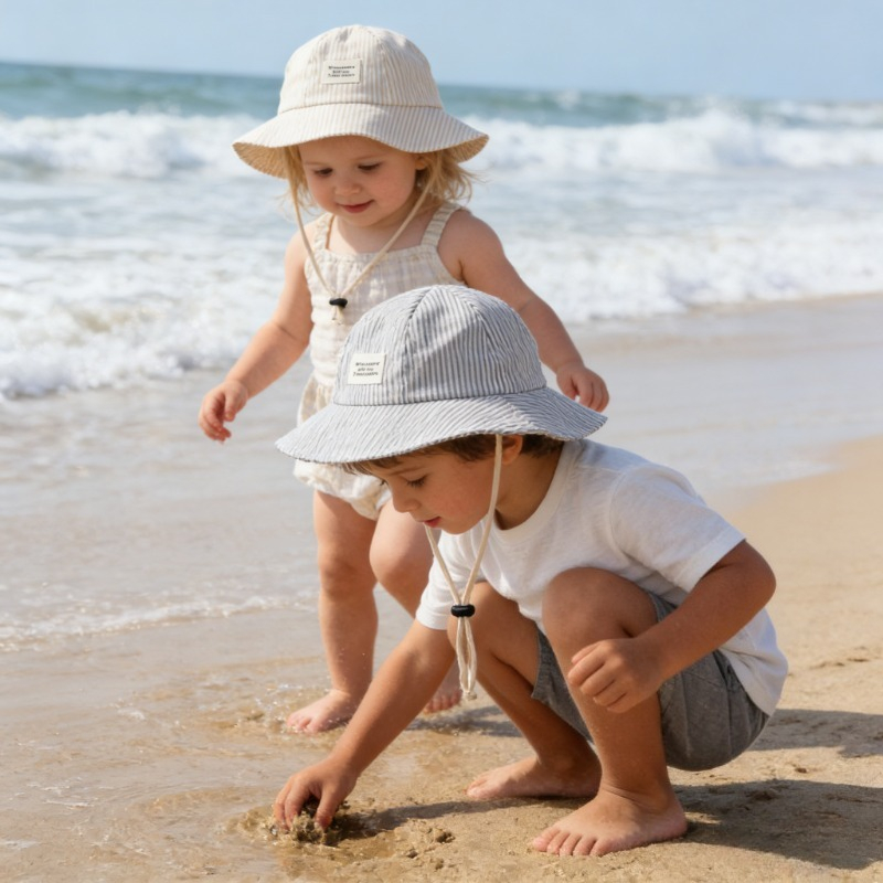 Baby Kids Cute Sun Hat 50cm 1- - Street Fashion Kids recension och pris