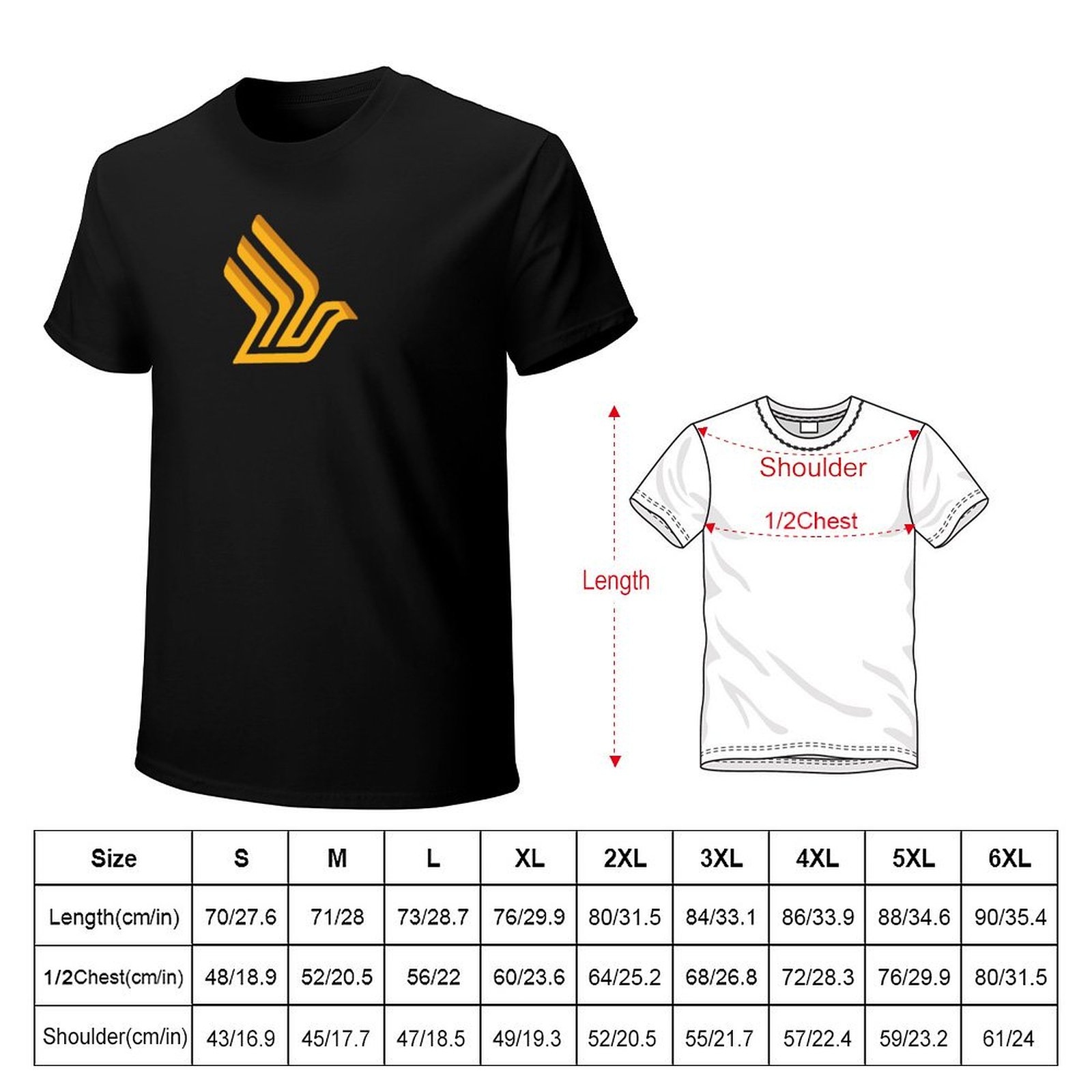 Singapore Airlines Logo T-Shir - Fashion Street Singapore recension och pris