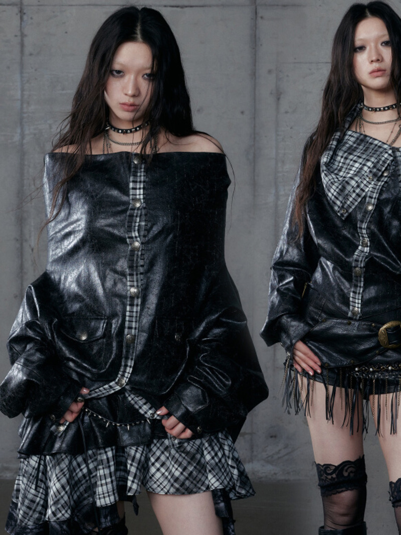 New Dark Punk Fashionable Stre - Queen Street Fashion recension och pris
