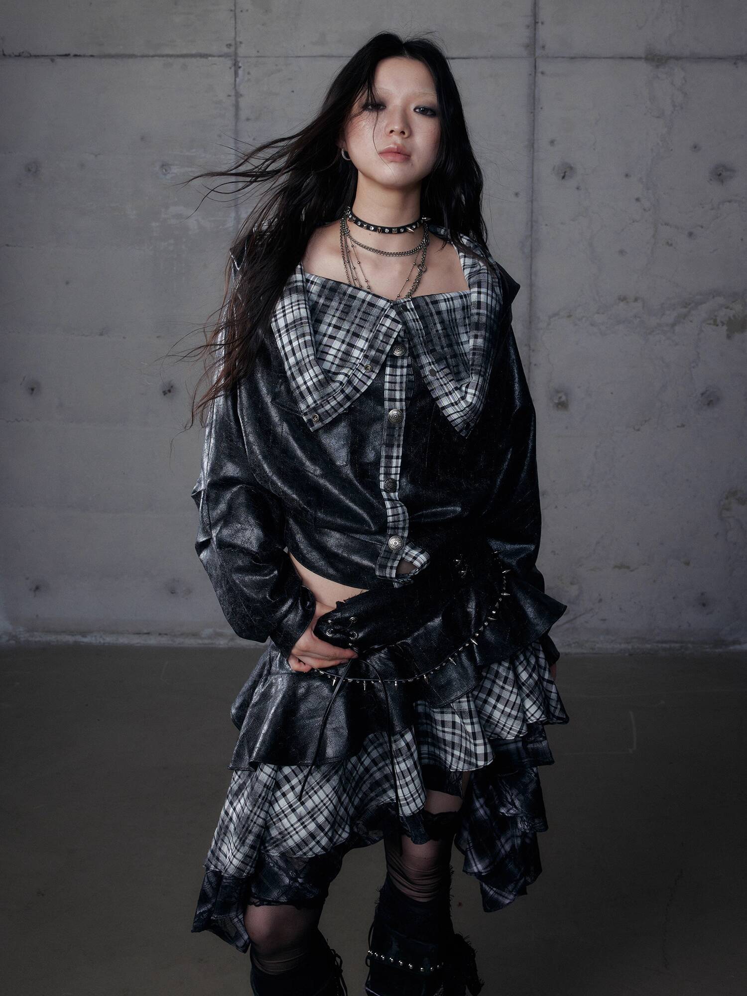 New Dark Punk Fashionable Stre - Queen Street Fashion recension och pris