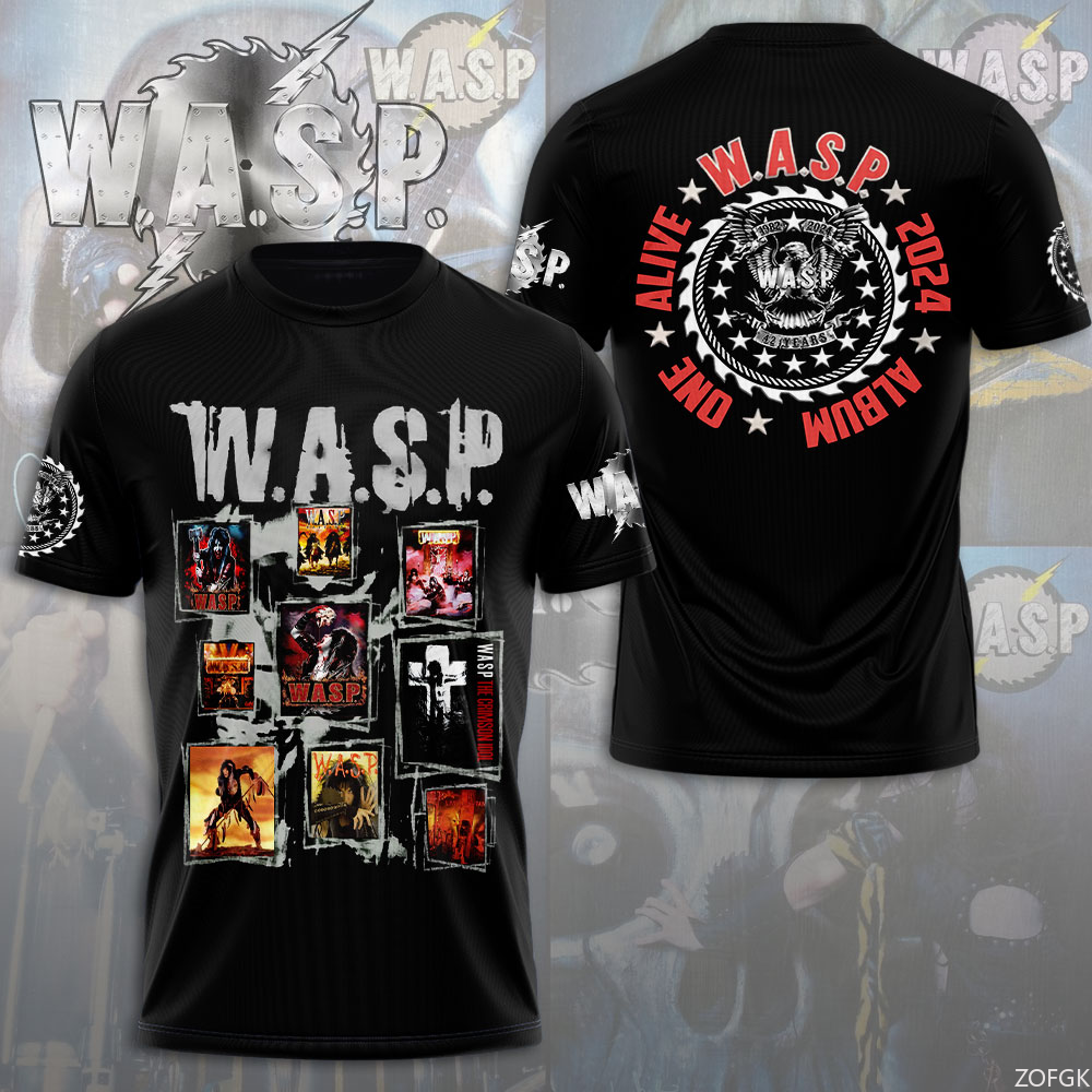 W.A.S.P Rock 3D Printing T-shi - Street Fashion Kids recension och pris