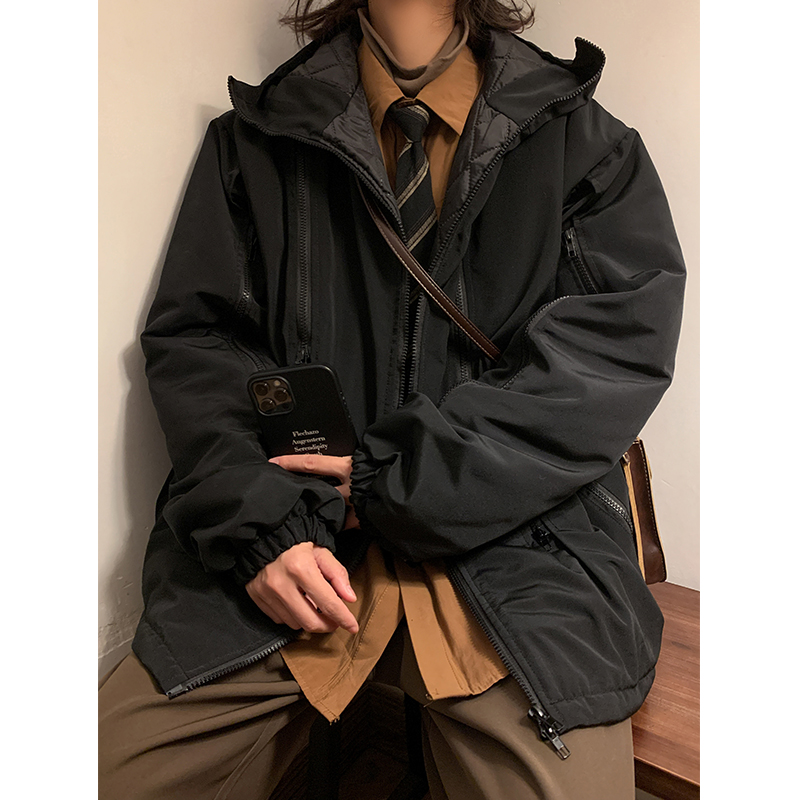 Thickened Winter Cotton Jacket - Street Fashion Hong Kong recension och pris