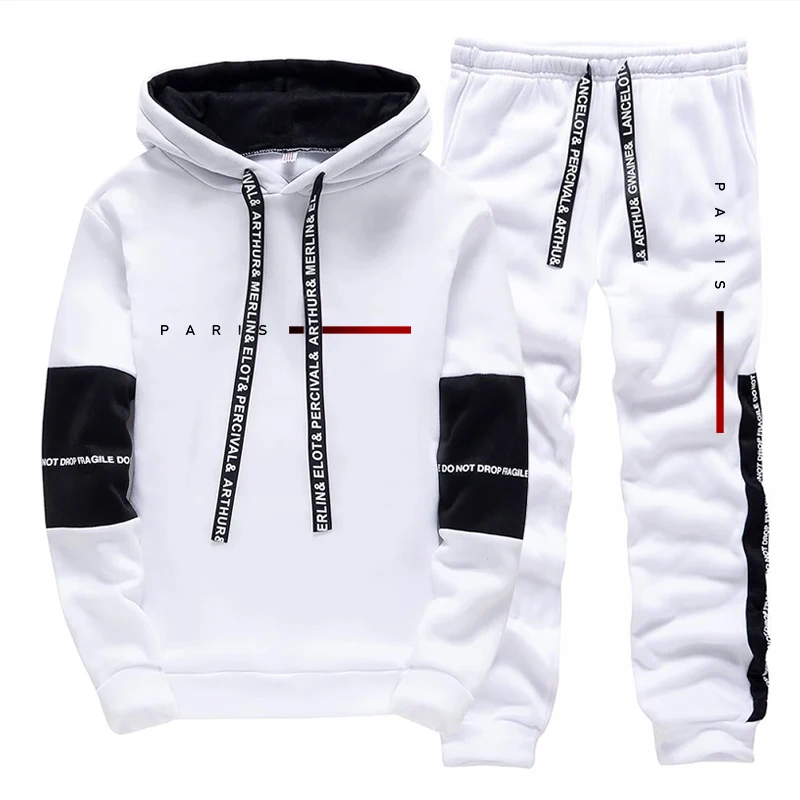 Men's Set Paris Fashion Hoodie - Fashion Streetwear recension och pris