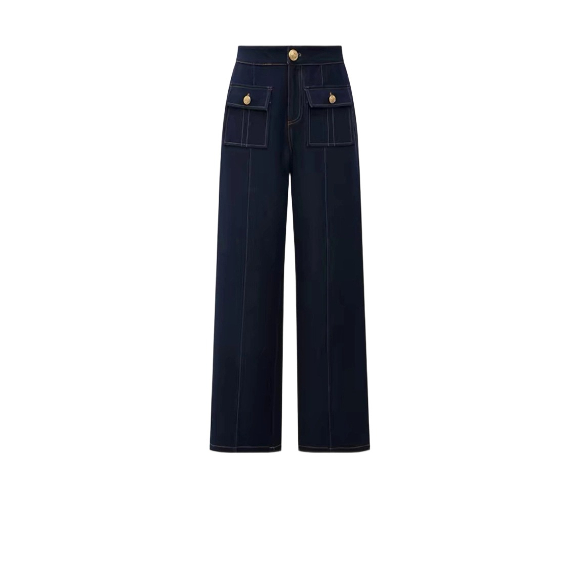 Y2K 2026 new button retro jean - Street Fashion Trends 2026 recension och pris