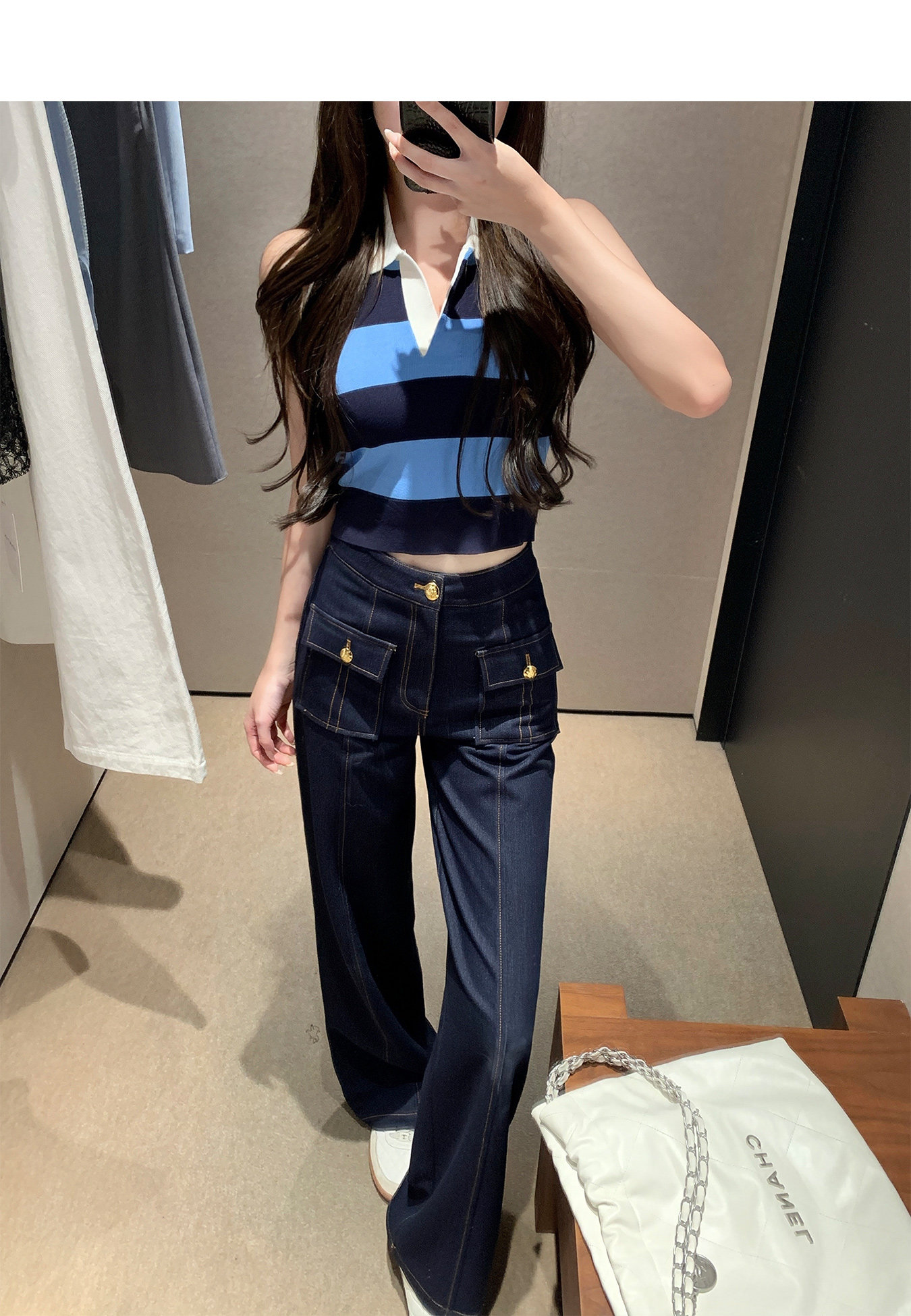 Y2K 2026 new button retro jean - Street Fashion Trends 2026 recension och pris