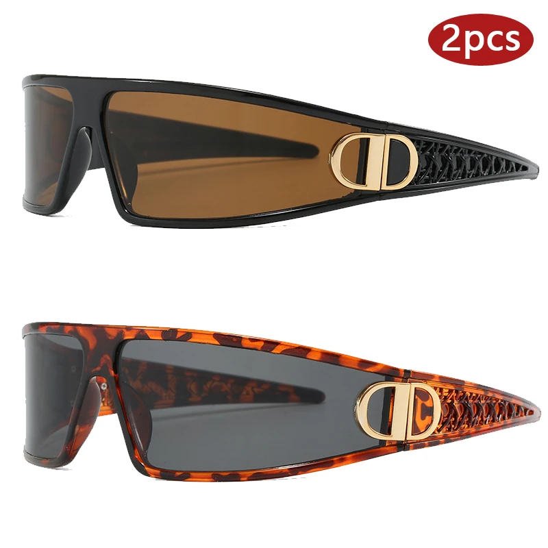 2pcs Luxury Headband Sunglasse - Street Fashion Luxury recension och pris