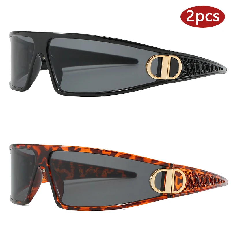 2pcs Luxury Headband Sunglasse - Street Fashion Luxury recension och pris