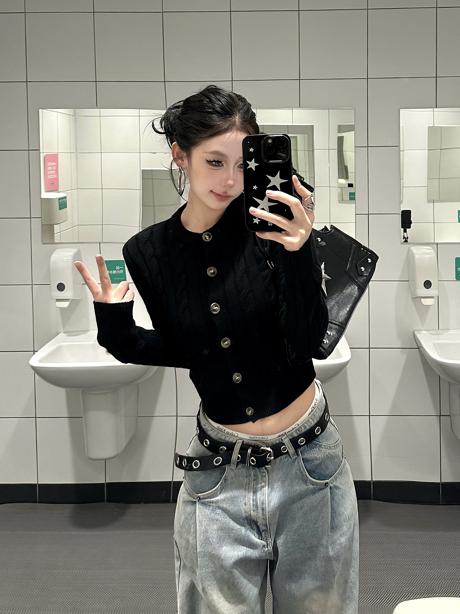 Spring New Style Black Knitted - Street Fashion Brand recension och pris