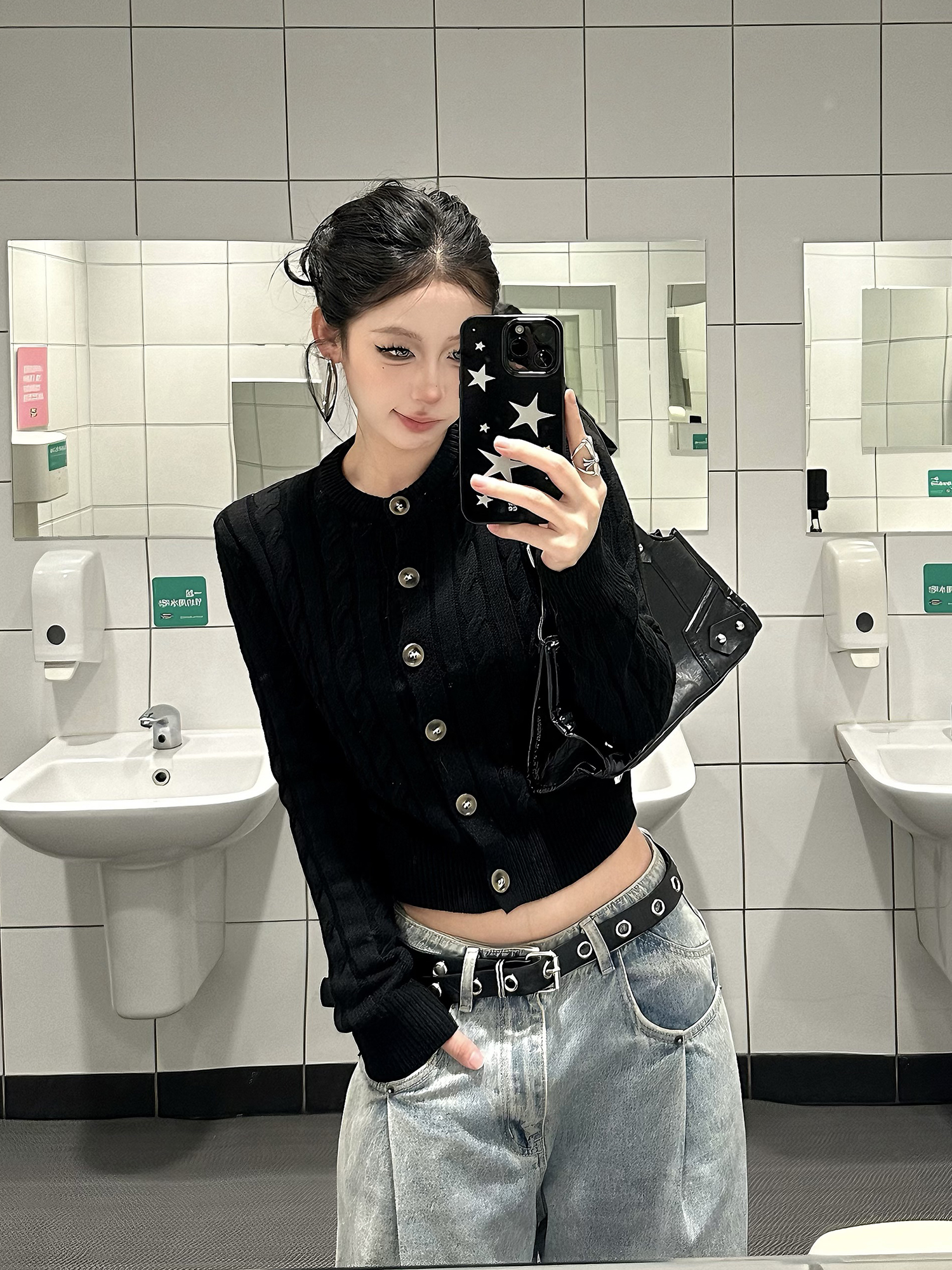 Spring New Style Black Knitted - Street Fashion Brand recension och pris